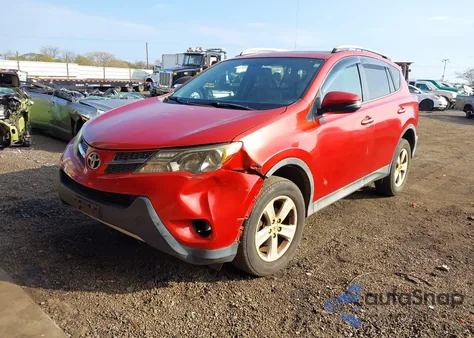 2014 Toyota Rav4 Xle из США, поврежденный, VIN 2T3WFREV7EW103761